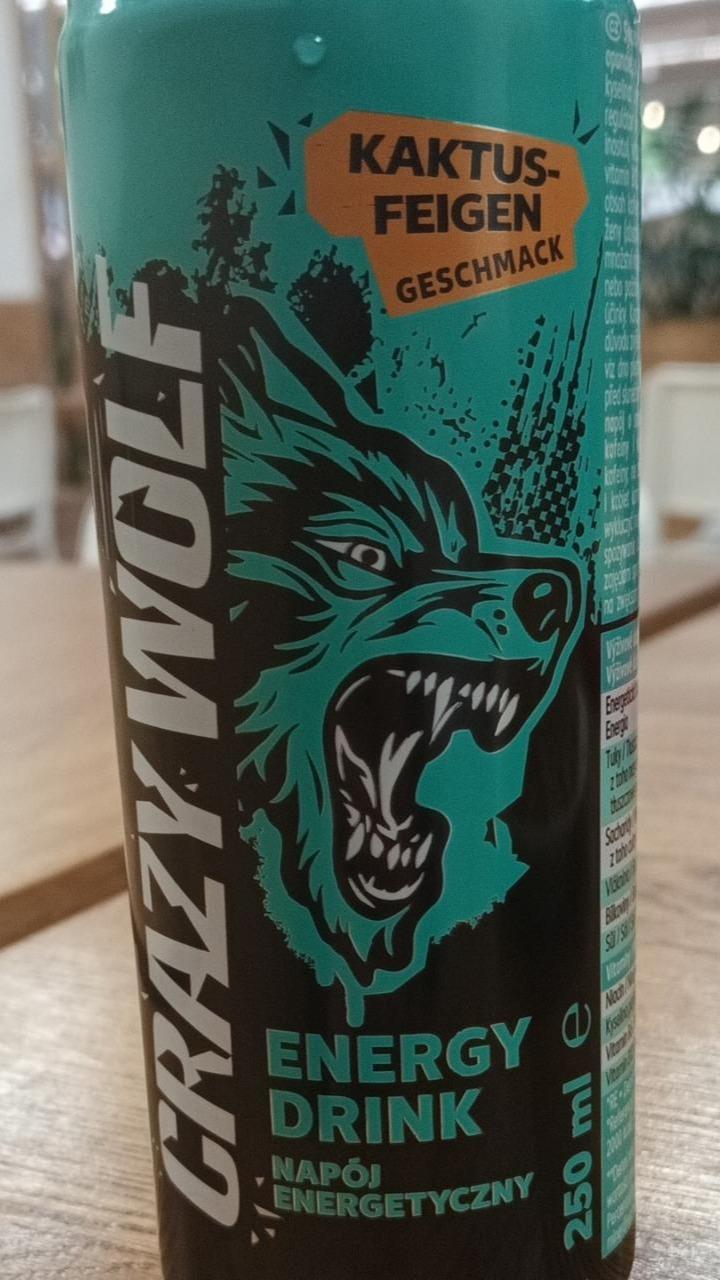 Zdjęcia - Energy drink kaktus-feigen geschmack Crazy Wolf