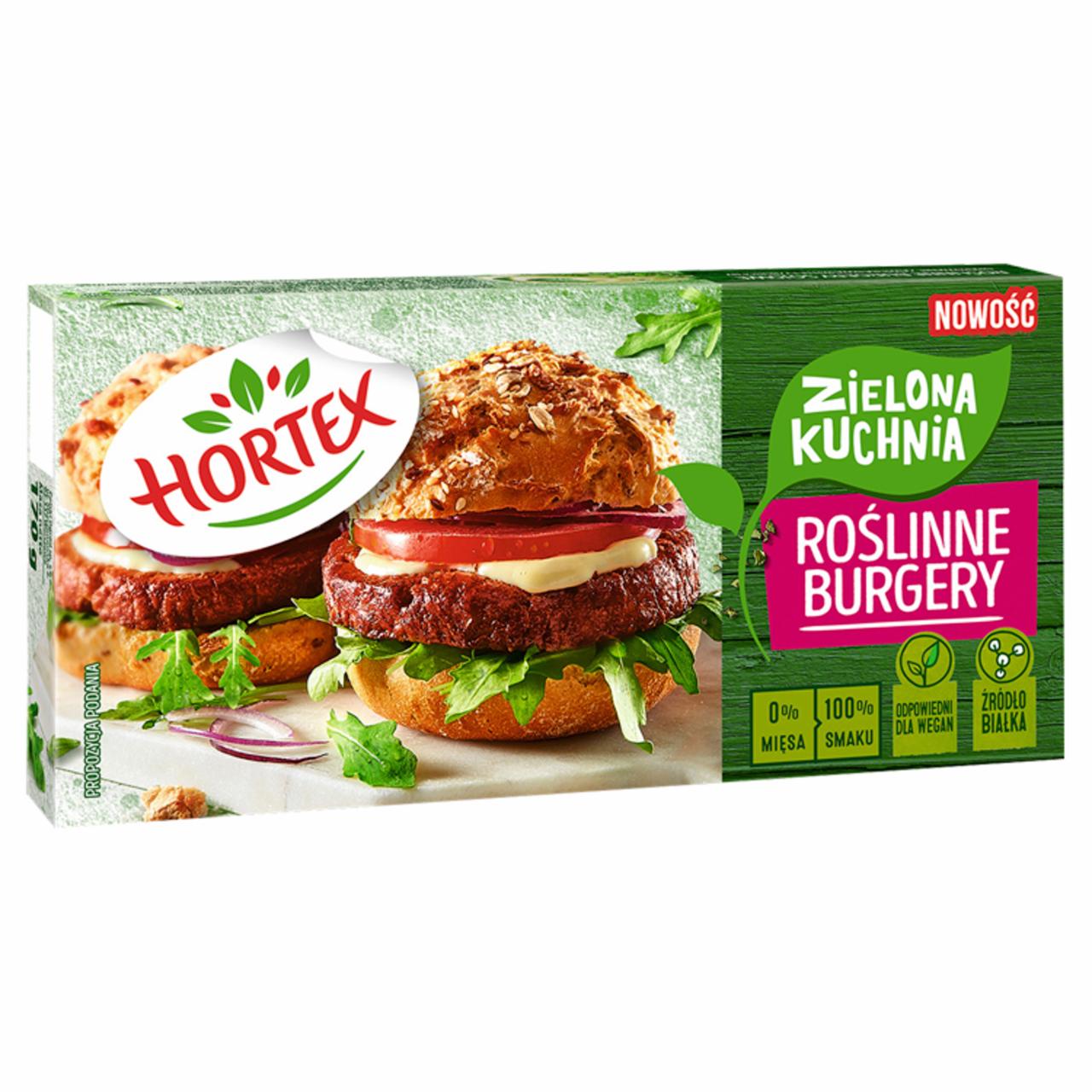 Zdjęcia - Hortex Zielona kuchnia Roślinne burgery 170 g