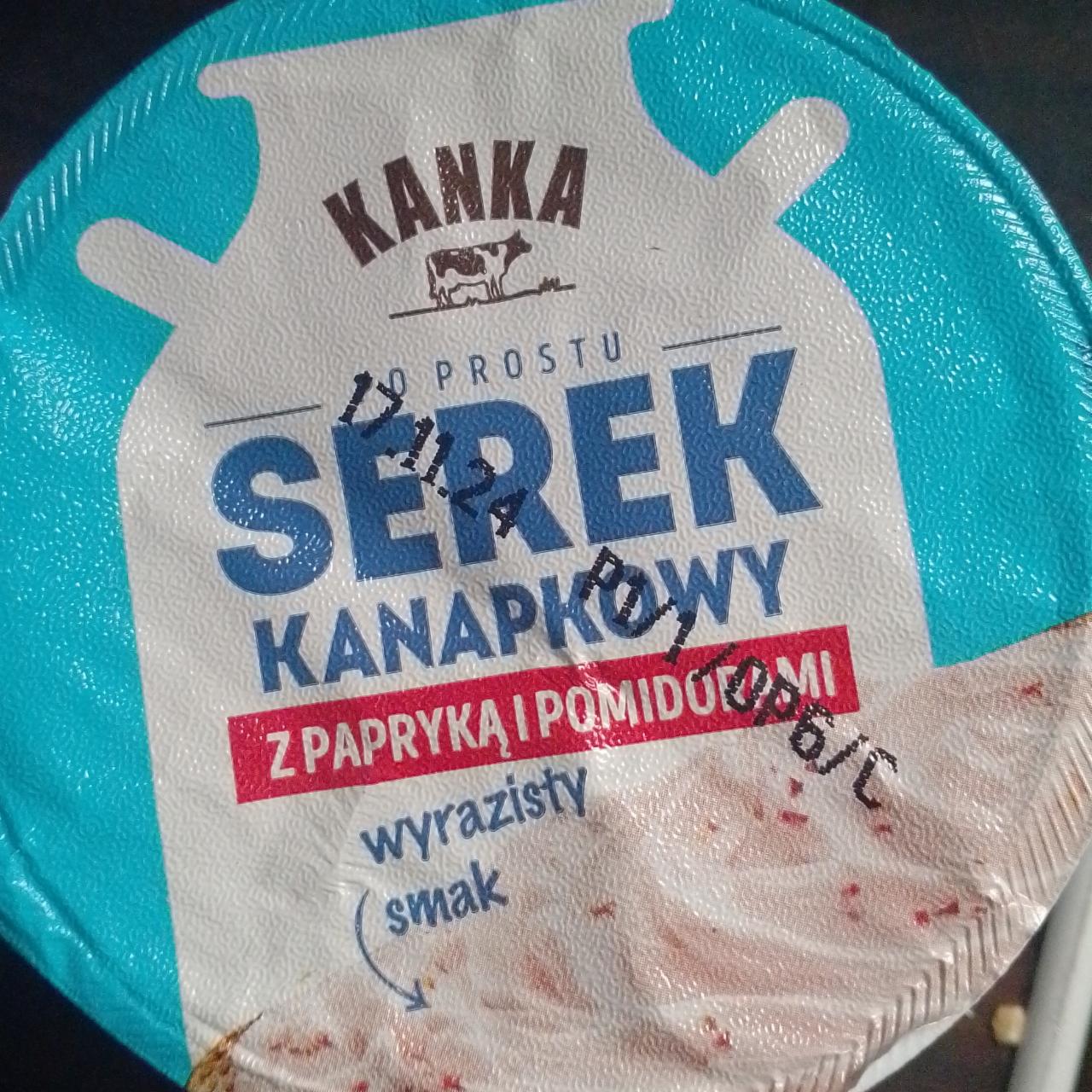 Zdjęcia - Serek kanapkowy z papryką i pomidorami Kanka