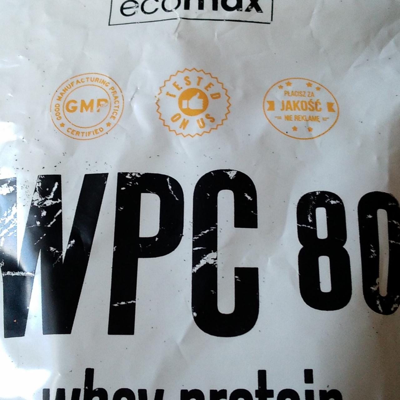 Zdjęcia - WPC 80 whey protein słony karmel Ecomax