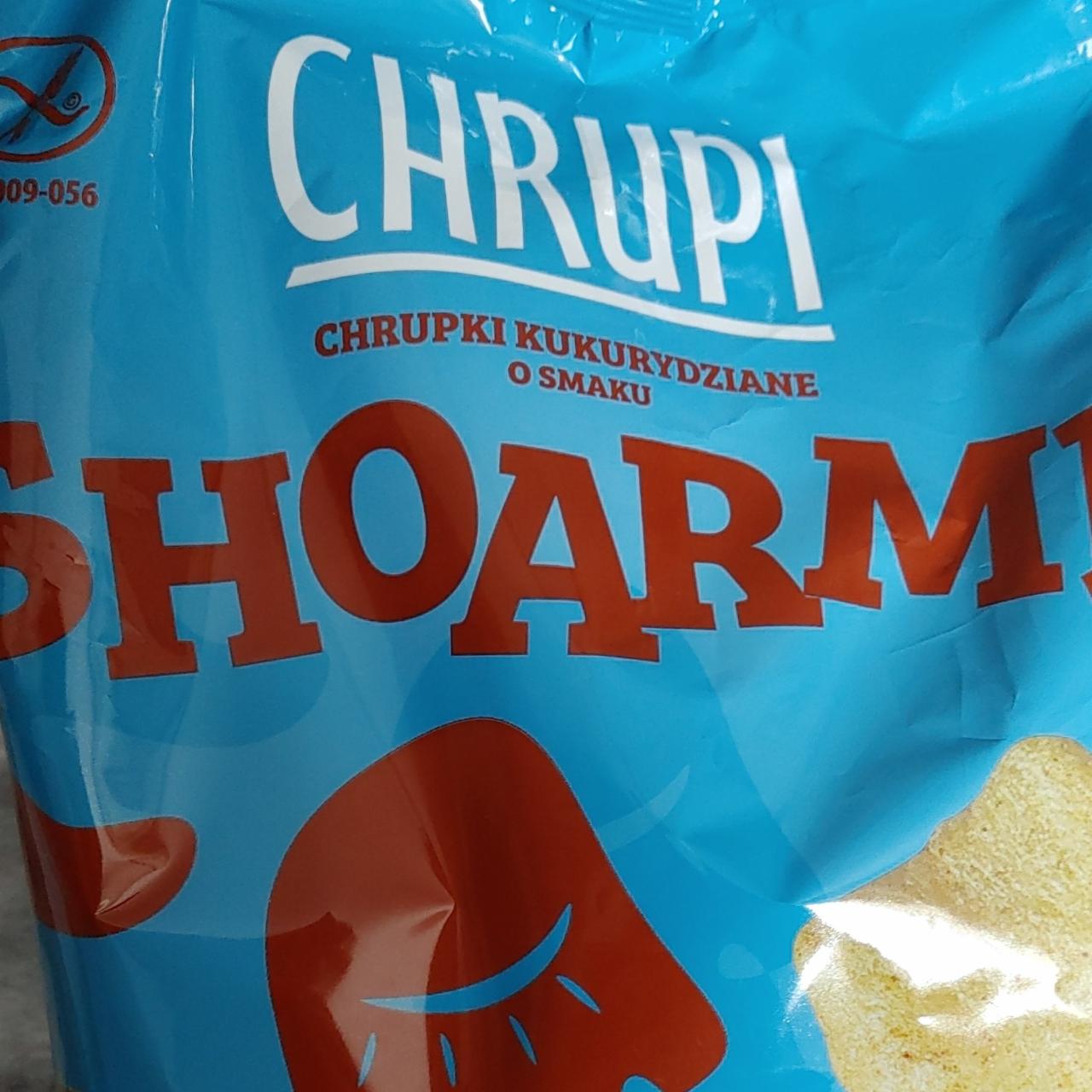 Zdjęcia - Chrupi kukurydziane o smaku shoarma CHRUPI