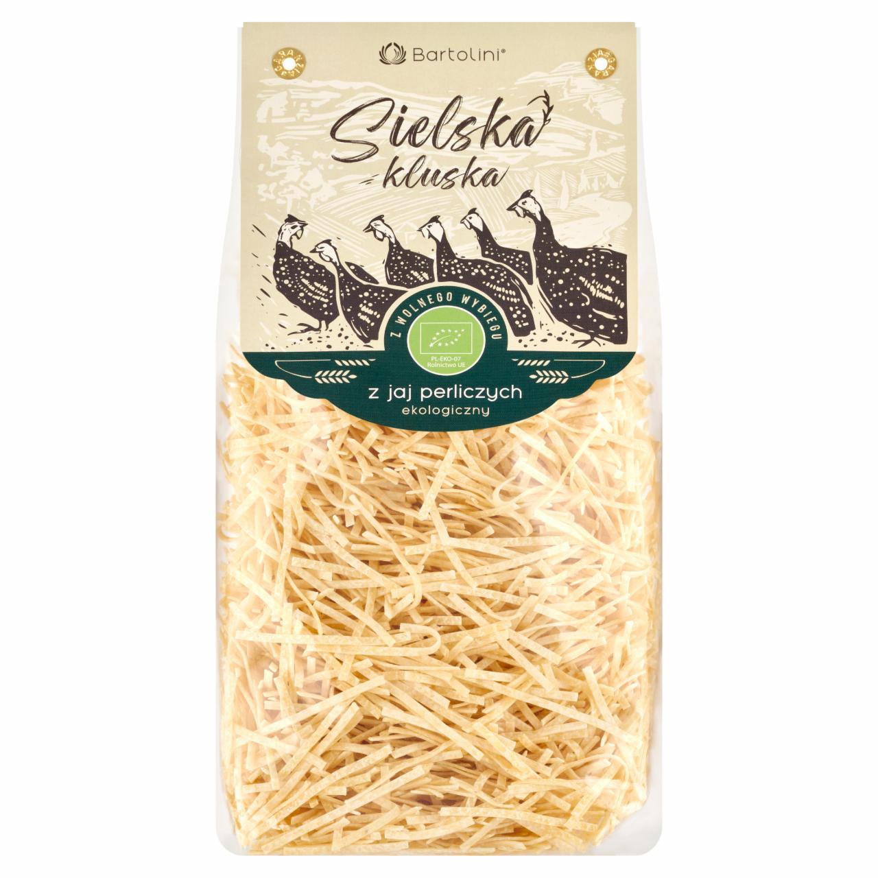 Zdjęcia - Bartolini Sielska kluska Makaron z jaj perliczych ekologiczny krajanka 250 g