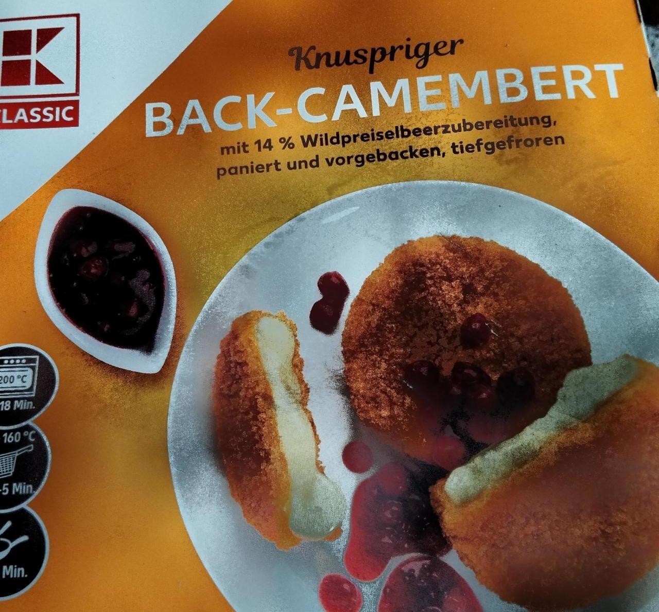 Zdjęcia - Knuspriger Back Camembert K-Classic