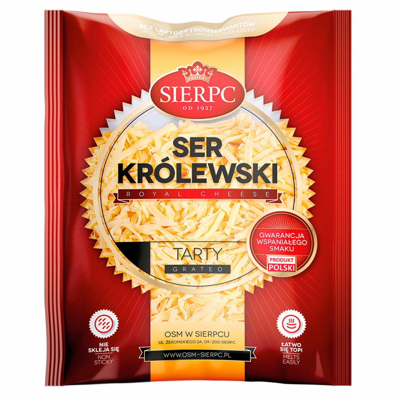 Zdjęcia - Sierpc Ser królewski tarty 150 g