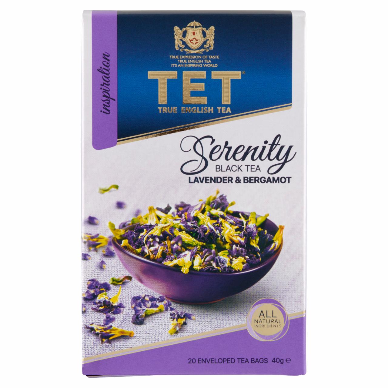 Zdjęcia - TET Inspiration Serenity Herbata czarna 40 g (20 x 2 g)