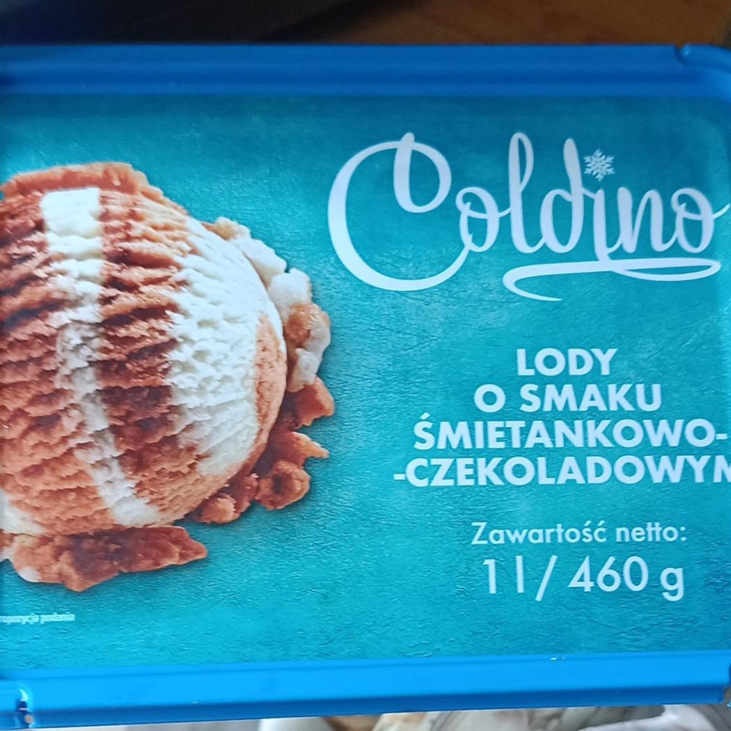 Zdjęcia - Lody o smaku śmietankowo czekoladowym Coldino