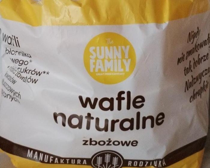 Zdjęcia - Wafle naturalne zbożowe Sunny Family