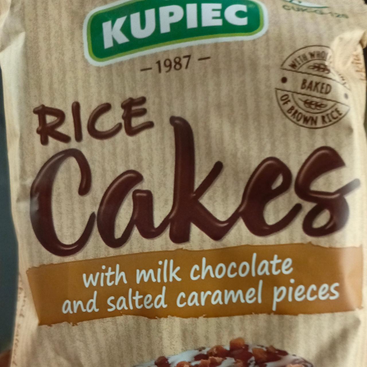 Zdjęcia - Rice cakes with milk chocolate Kupiec