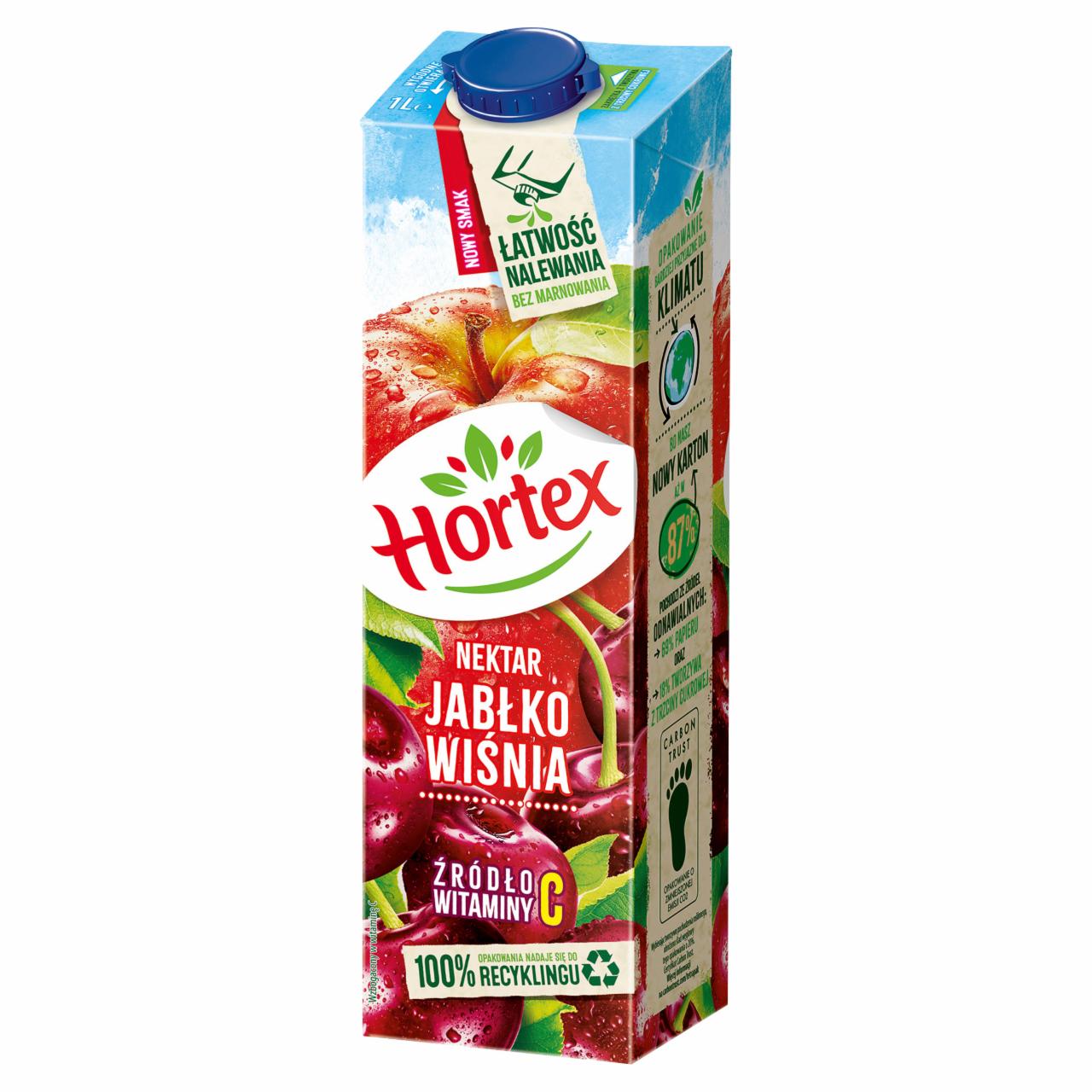 Zdjęcia - Hortex Nektar jabłko wiśnia 1 l