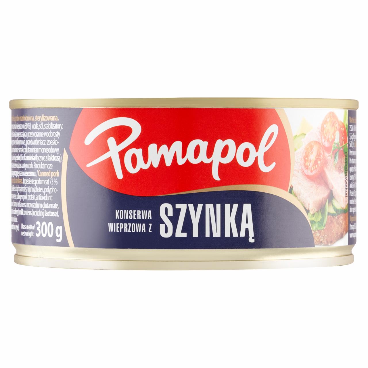 Zdjęcia - Pamapol Konserwa wieprzowa z szynką 300 g