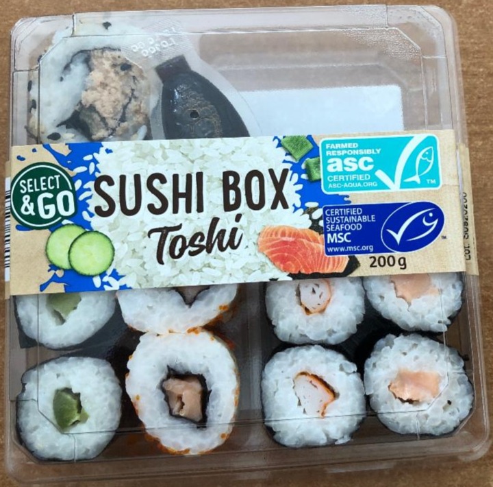 Zdjęcia - Sushi box toshi Select&Go