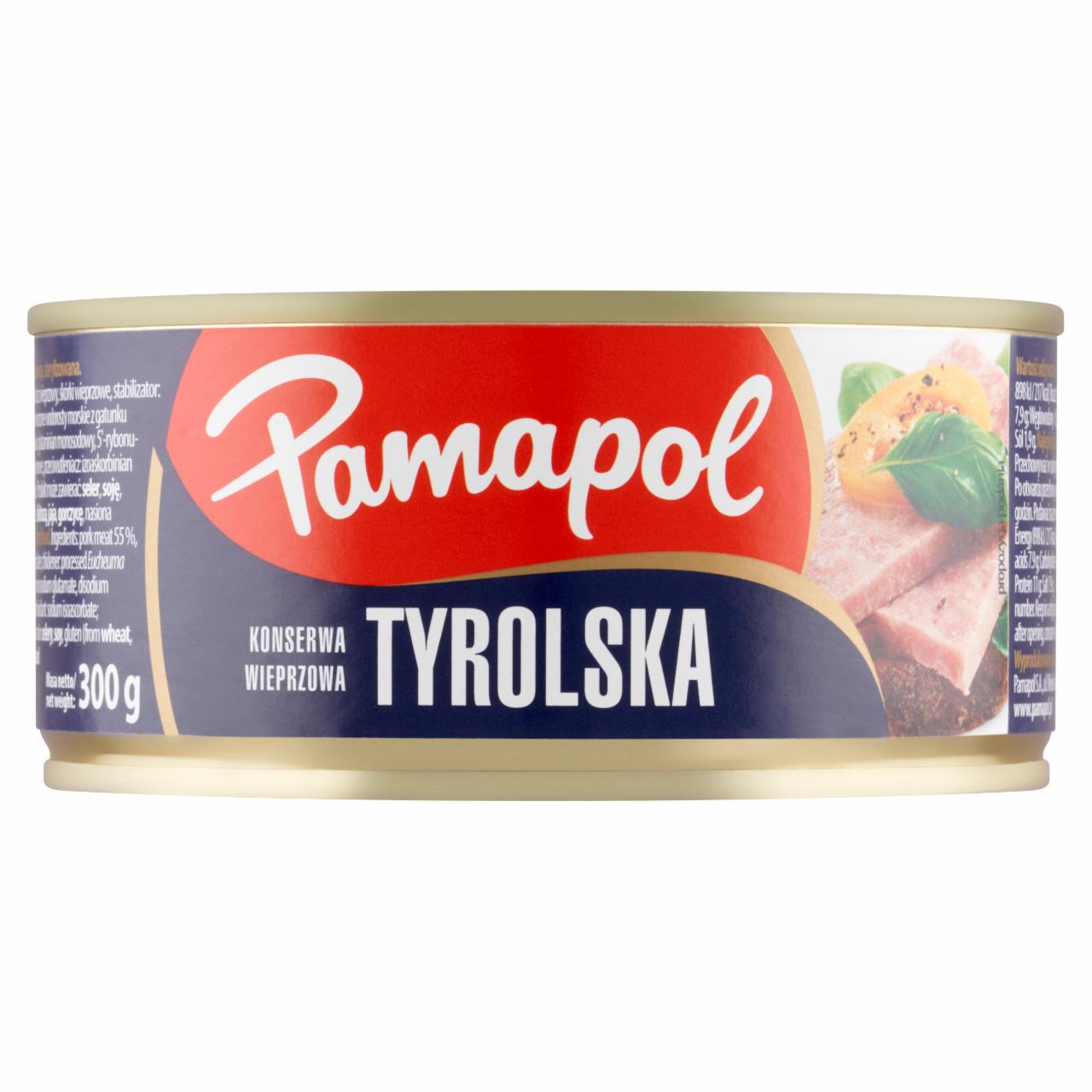 Zdjęcia - Pamapol Konserwa wieprzowa tyrolska 300 g