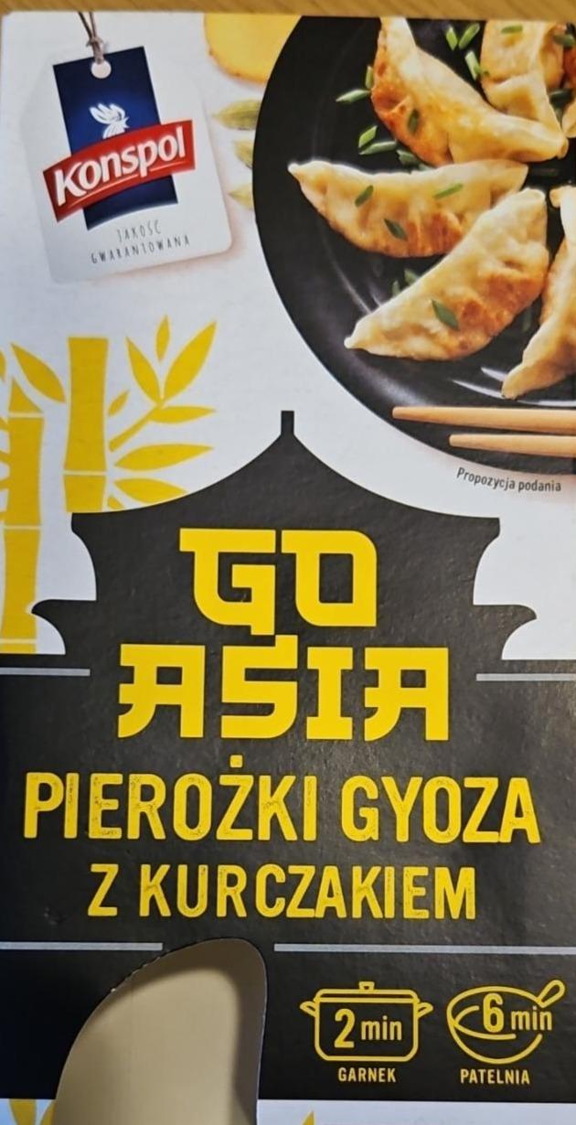 Zdjęcia - Go Asia pierożki gyoza z kurczakiem Konspol