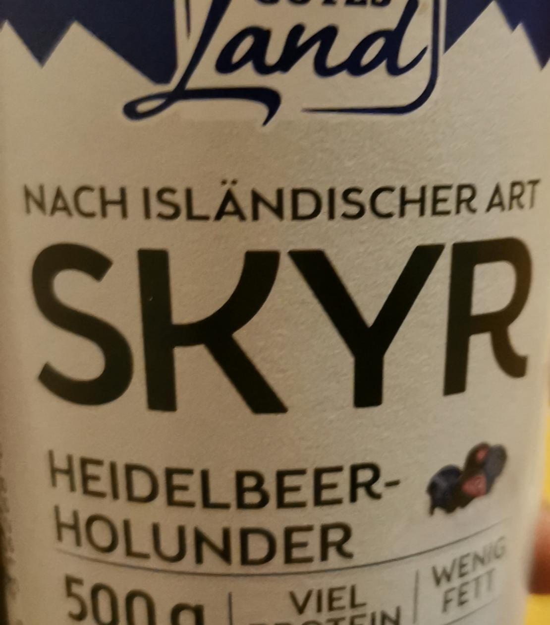 Zdjęcia - Skyr heidelbeer holunder Gutes Land