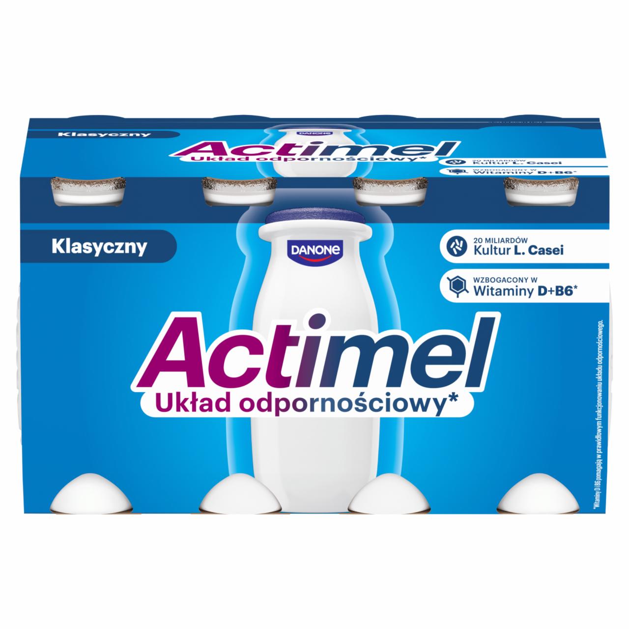 Zdjęcia - Actimel Napój jogurtowy klasyczny 800 g (8 x 100 g)