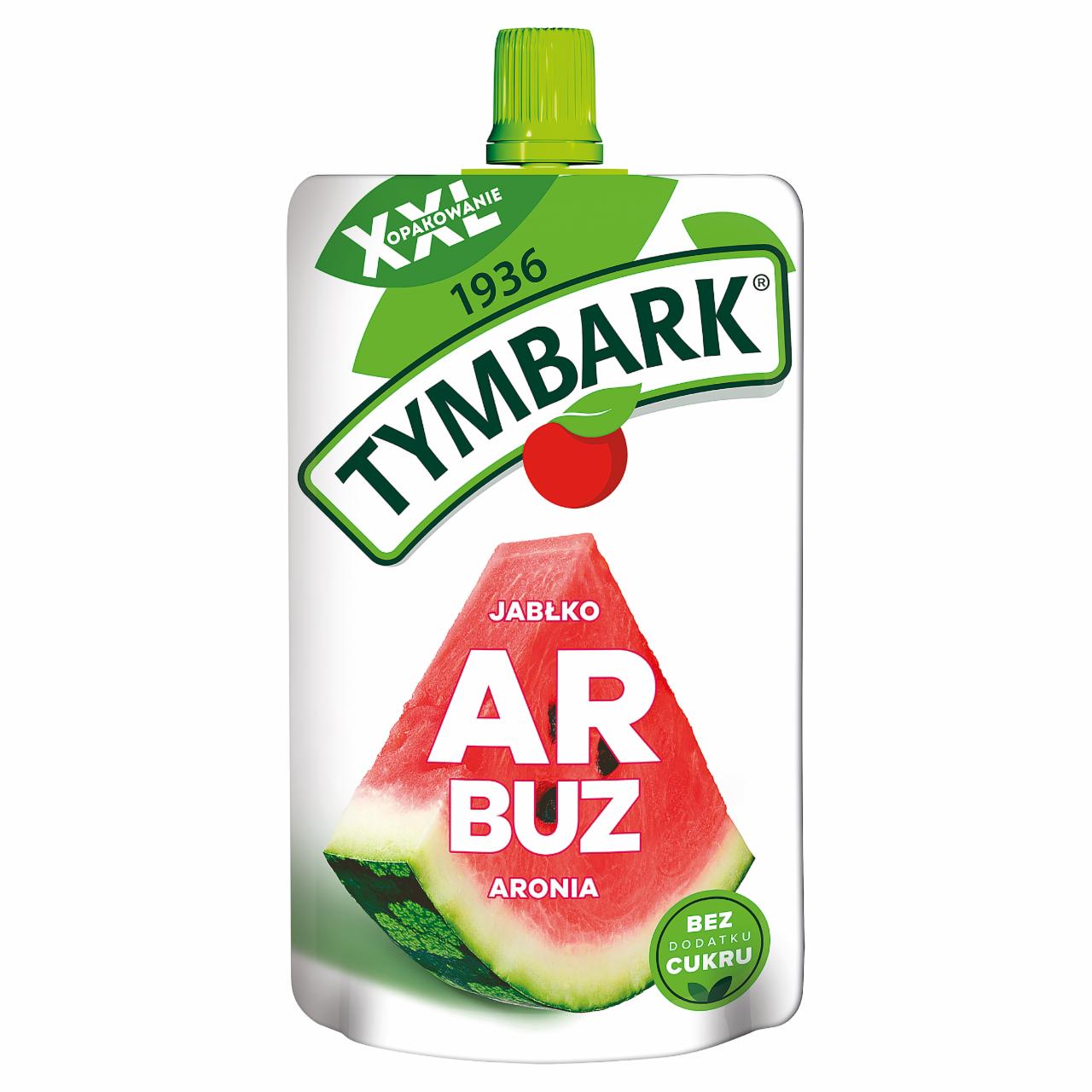 Zdjęcia - Tymbark Mus jabłko arbuz aronia 200 g