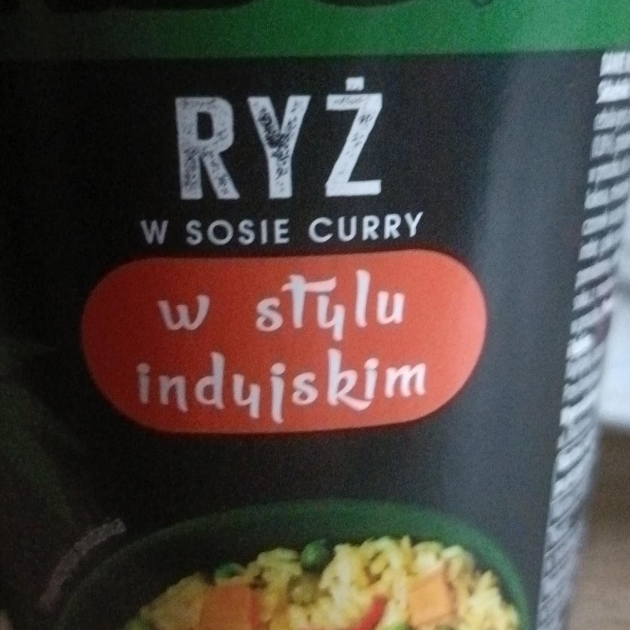 Zdjęcia - Ryż w sosie curry w stylu indyjskim Kuksu