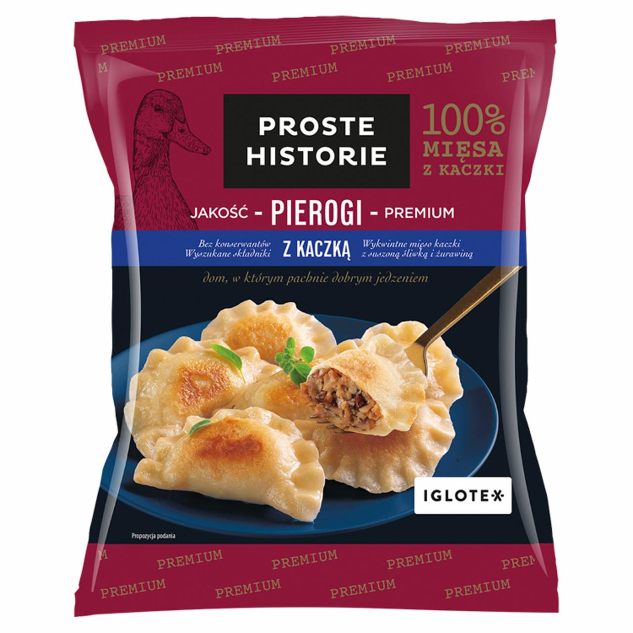 Zdjęcia - Proste Historie Pierogi z kaczką 400 g