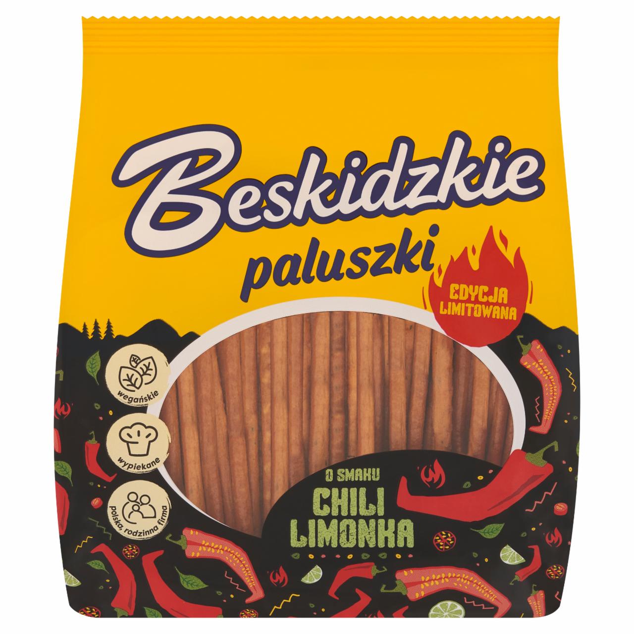 Zdjęcia - Beskidzkie Paluszki o smaku chili limonka 180 g