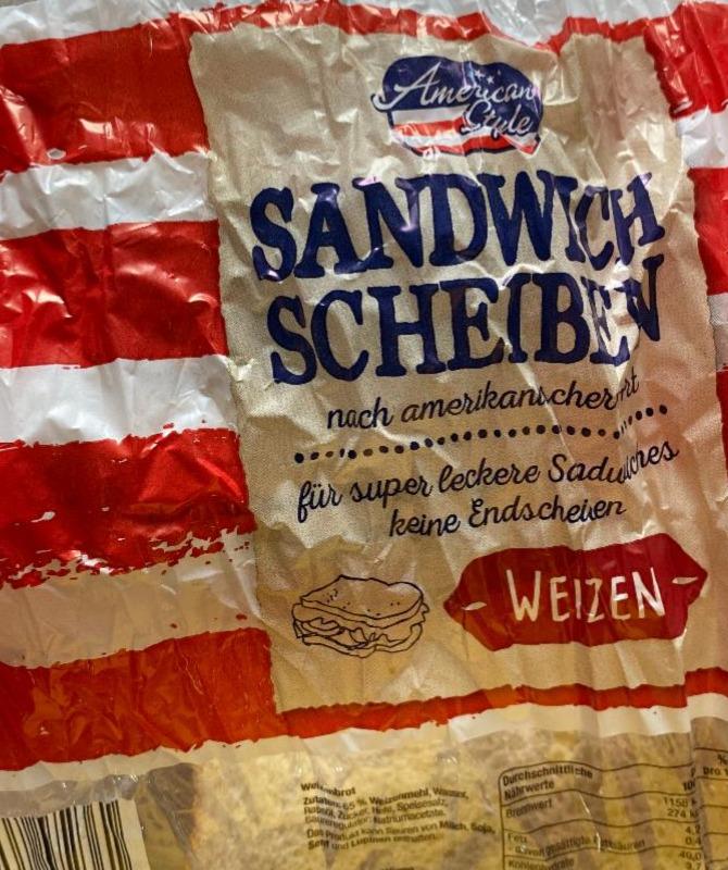 Zdjęcia - Sandwich scheiben Weizen American Style