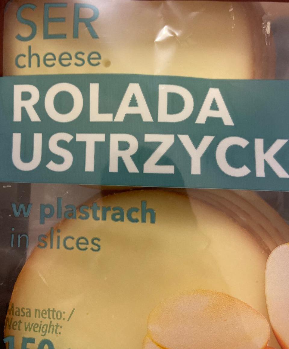 Zdjęcia - Mlekpol Ser rolada ustrzycka w plastrach 150 g