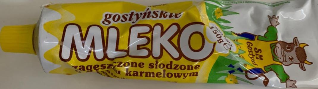 Zdjęcia - Gostyńskie mleko zagęszczone słodzone o smaku karmelowym SM Gostyń