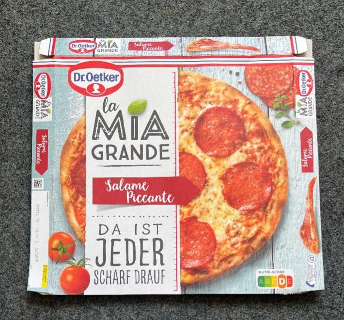 Zdjęcia - Dr. Oetker La Mia Grande Pizza Salame Piccante 380 g