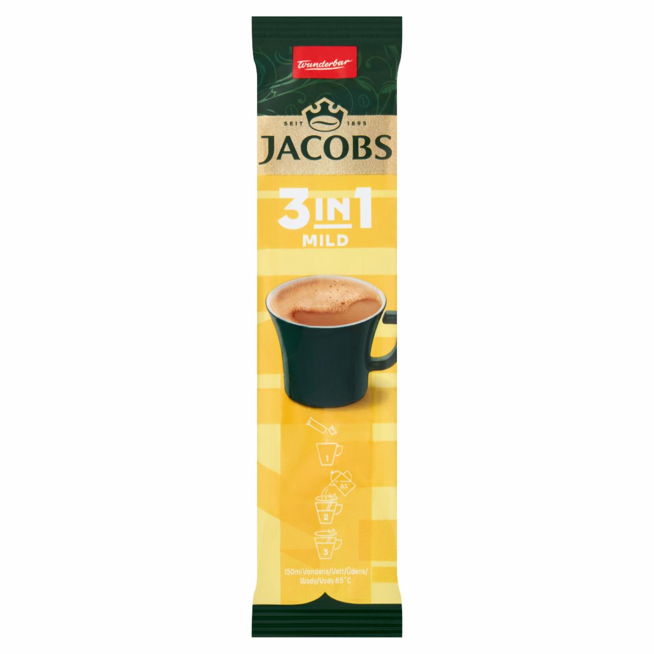 Zdjęcia - Jacobs 3in1 Mild Rozpuszczalny napój kawowy 11,1 g