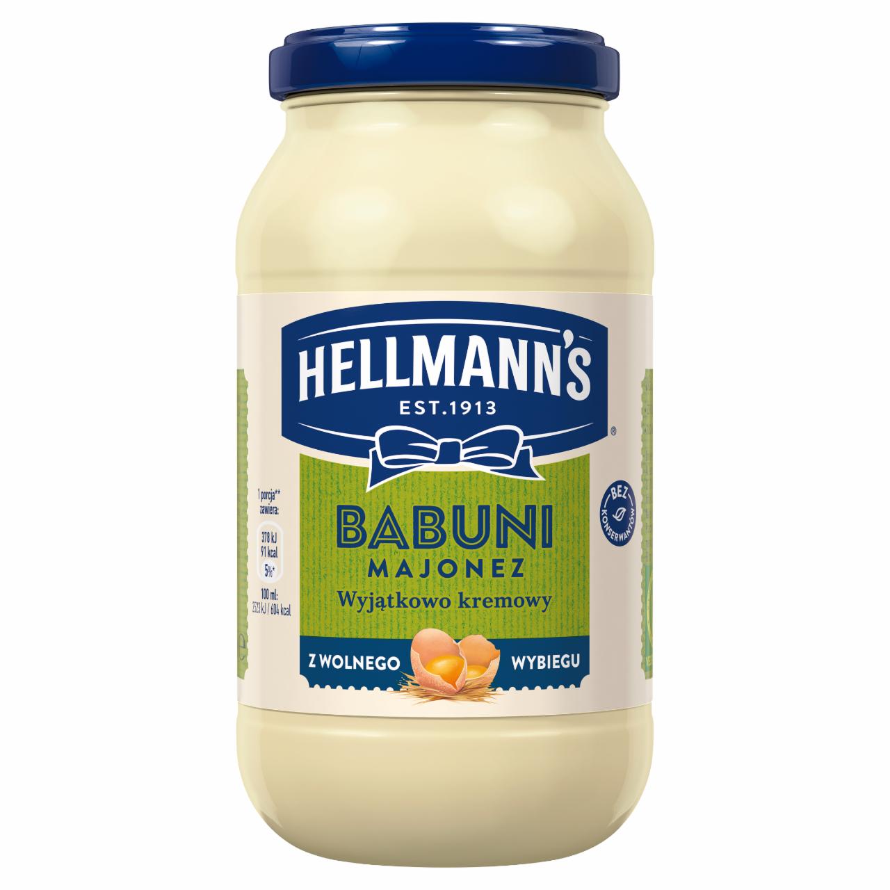 Zdjęcia - Hellmann's Majonez babuni 340 ml