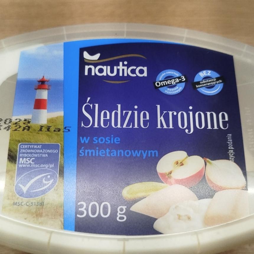 Zdjęcia - Śledzie krojone w sosie śmietanowym Nautica