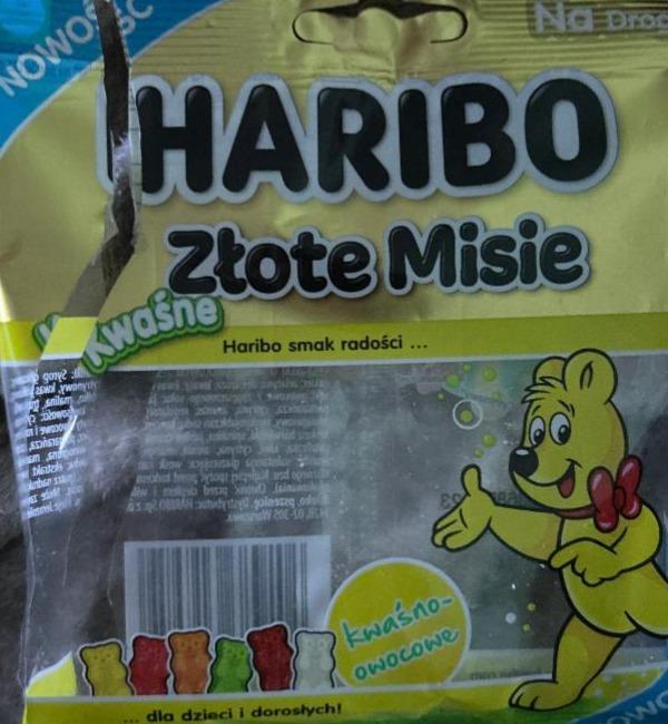 Zdjęcia - Złote misie kwaśne Haribo