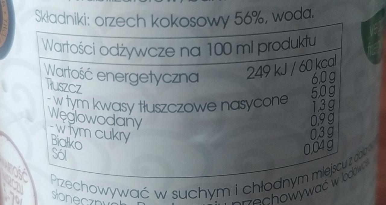 Mleko Kokosowe Białe Mr. Ming - Kalorie, KJ I Wartości Odżywcze ...