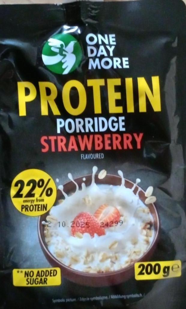 Zdjęcia - Protein porridge strawberry OneDayMore