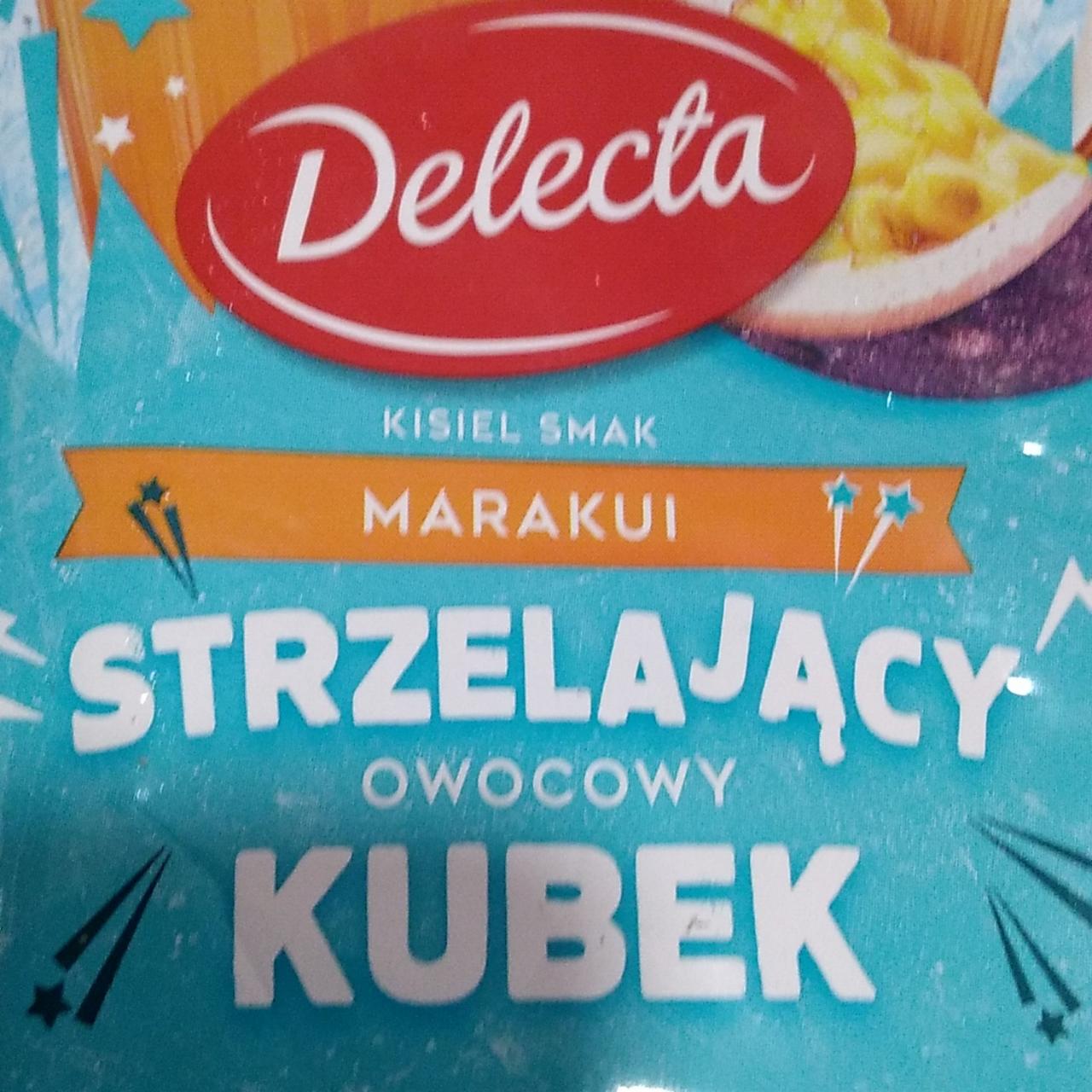 Zdjęcia - Kisiel smak marakui strzelający owocowy kubek Delecta