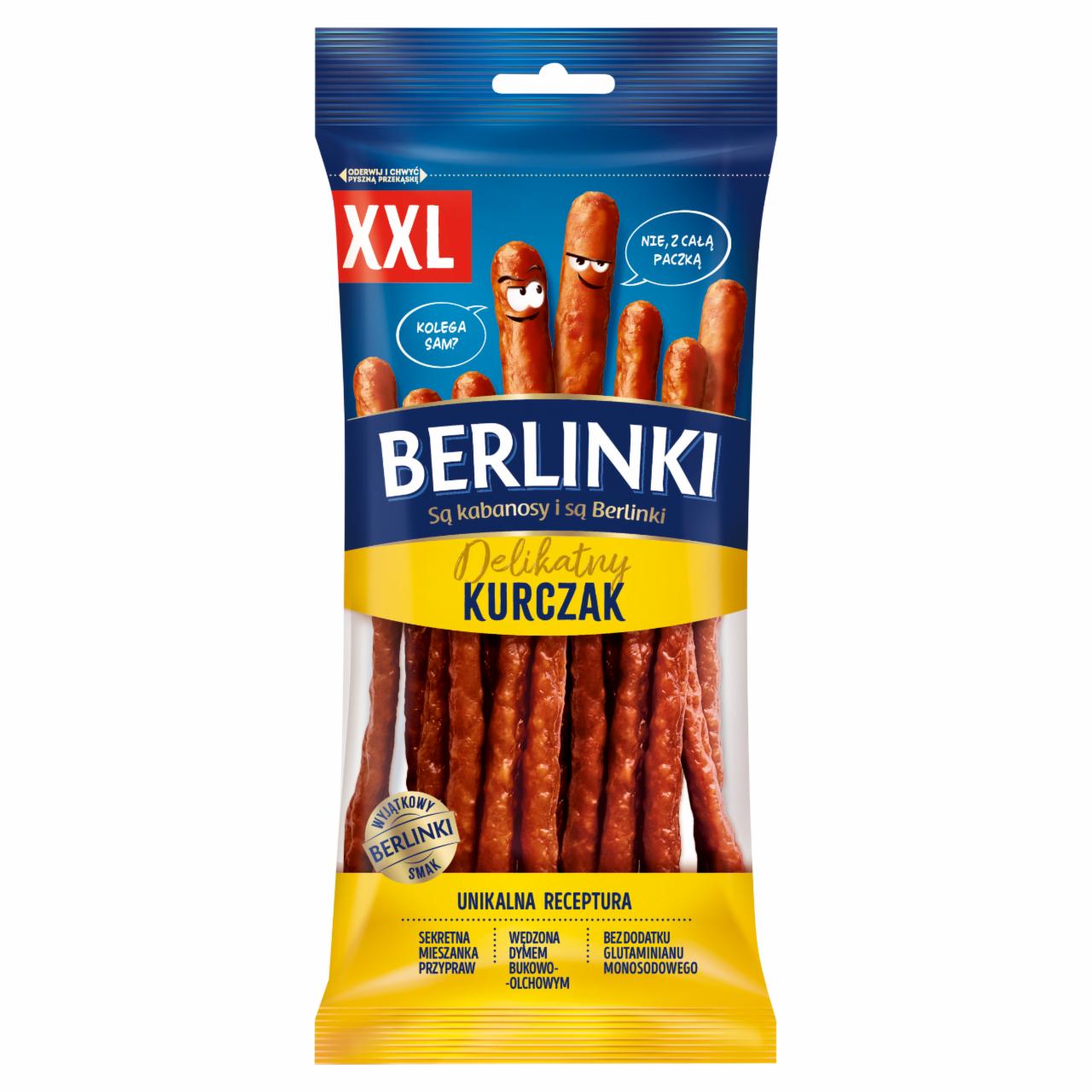 Zdjęcia - Kabanosy delikatny kurczak xxl Berlinki