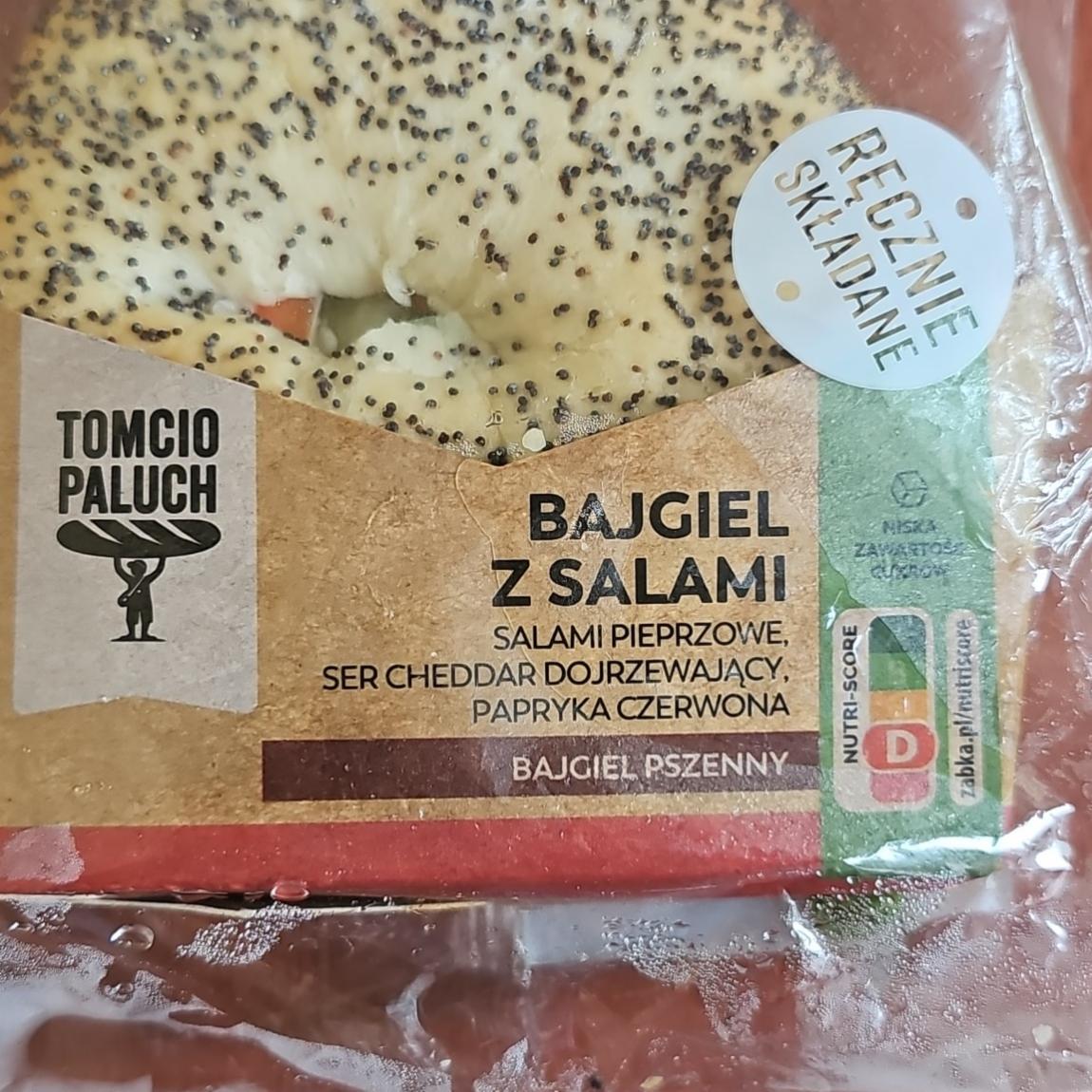 Zdjęcia - Bajgiel z salami Tomcio Paluch