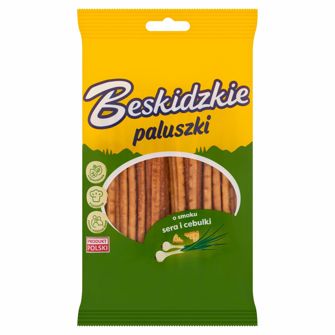 Zdjęcia - Beskidzkie Paluszki o smaku sera i cebulki 60 g