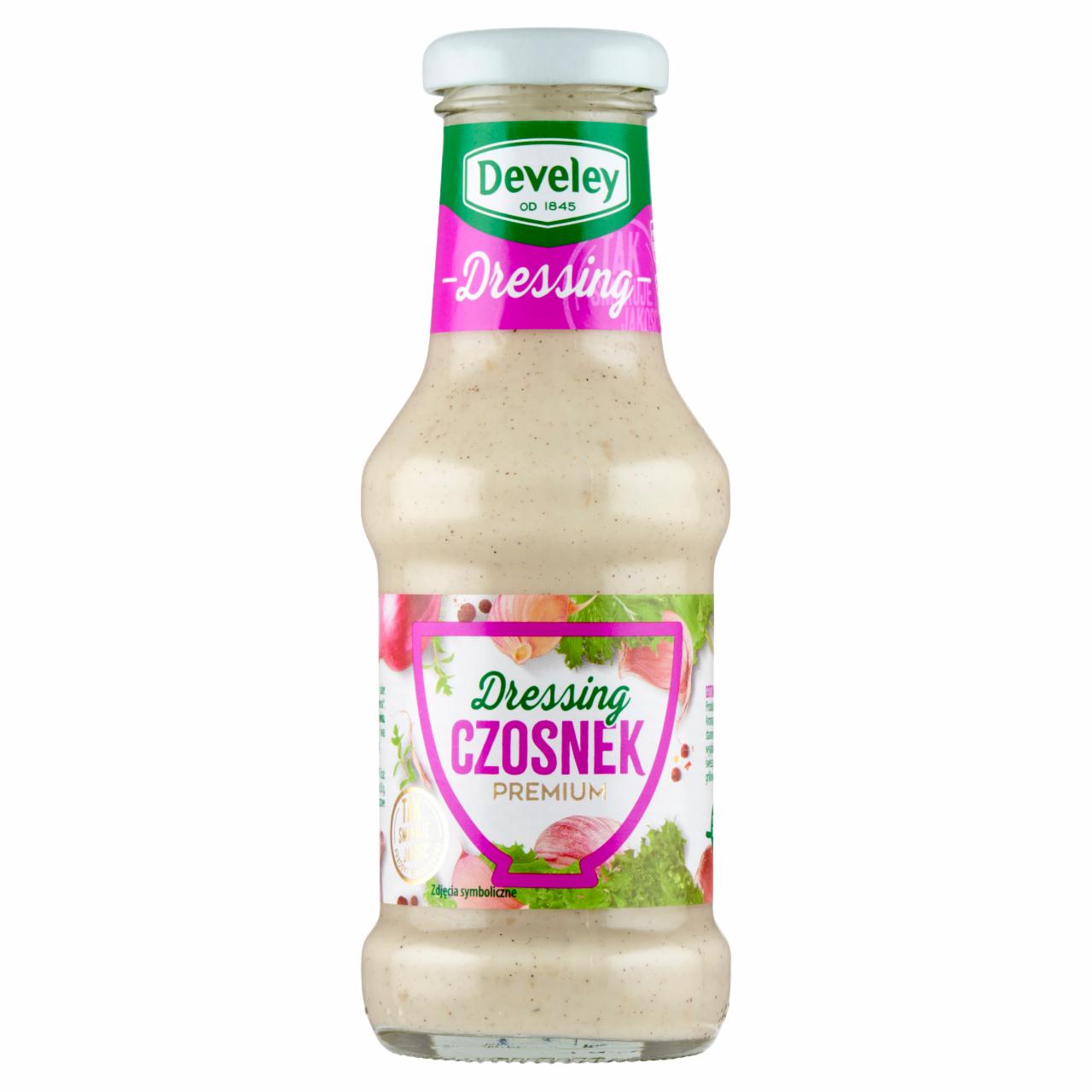 Zdjęcia - Develey Dressing czosnek Premium Sos sałatkowy 250 ml