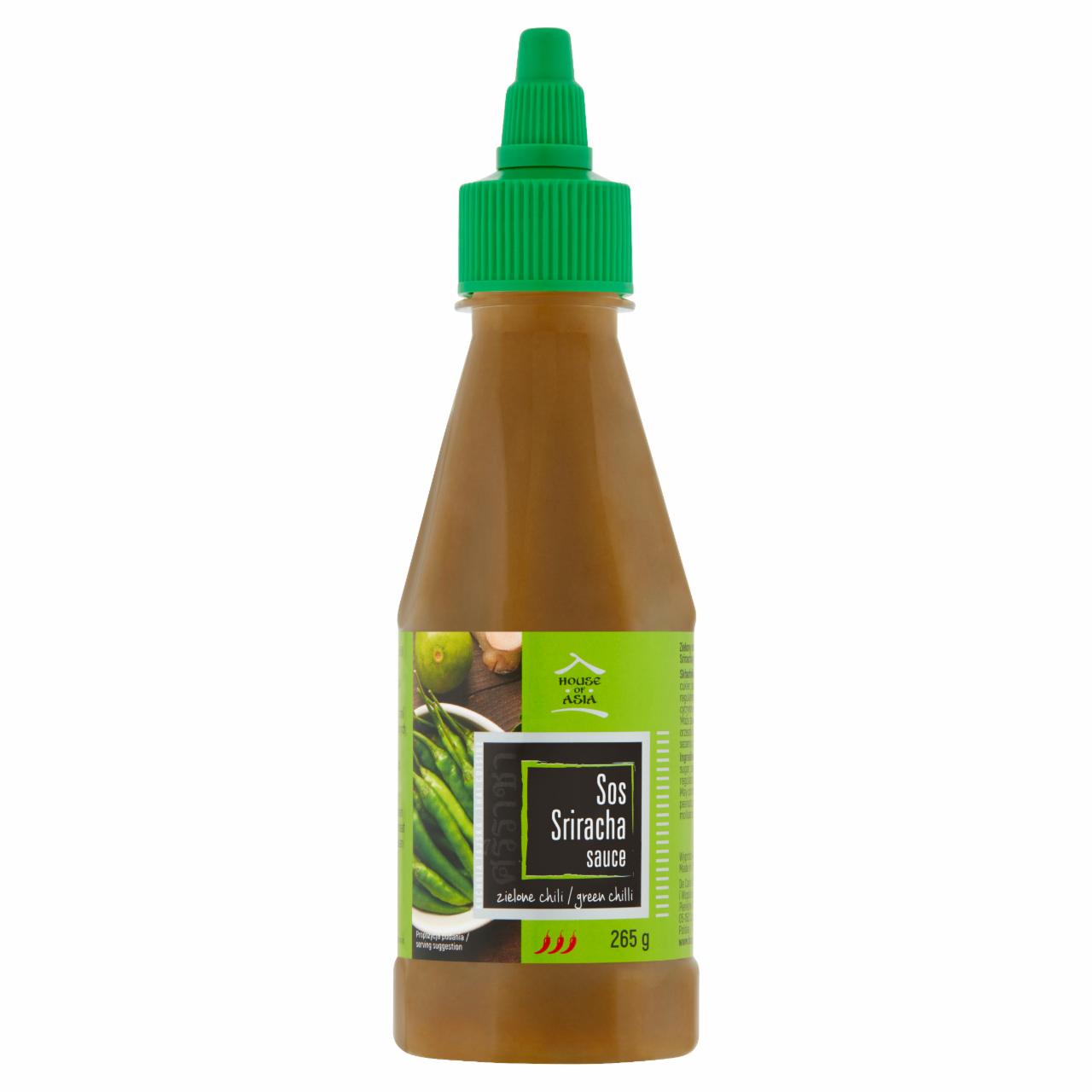 Zdjęcia - House of Asia Sos Sriracha zielone chili 265 g