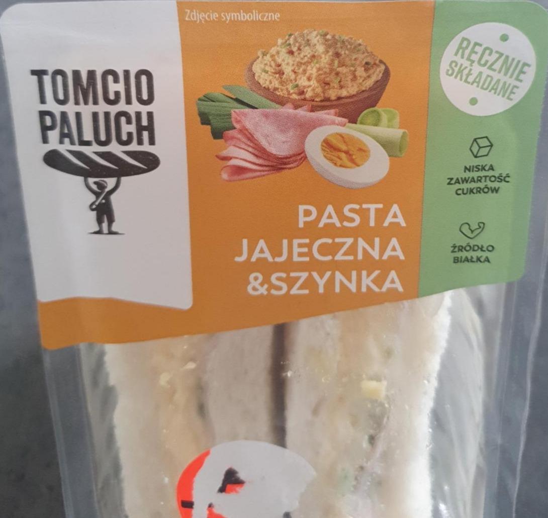 Zdjęcia - Kanapka pasta jajeczna i szynka Tomcio Paluch