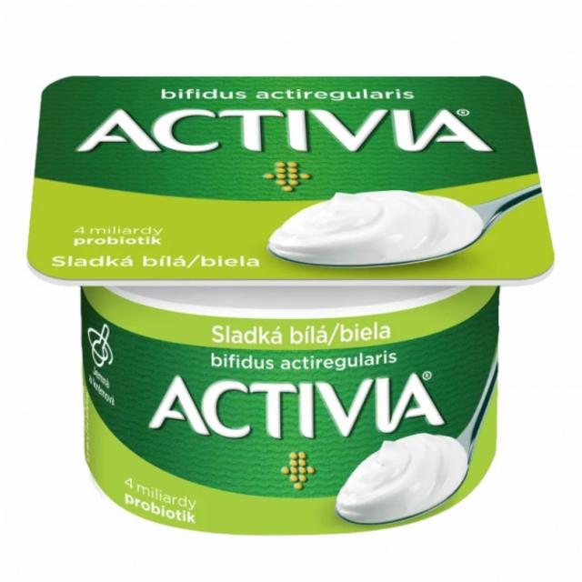 Zdjęcia - Activia sladká bílá Danone