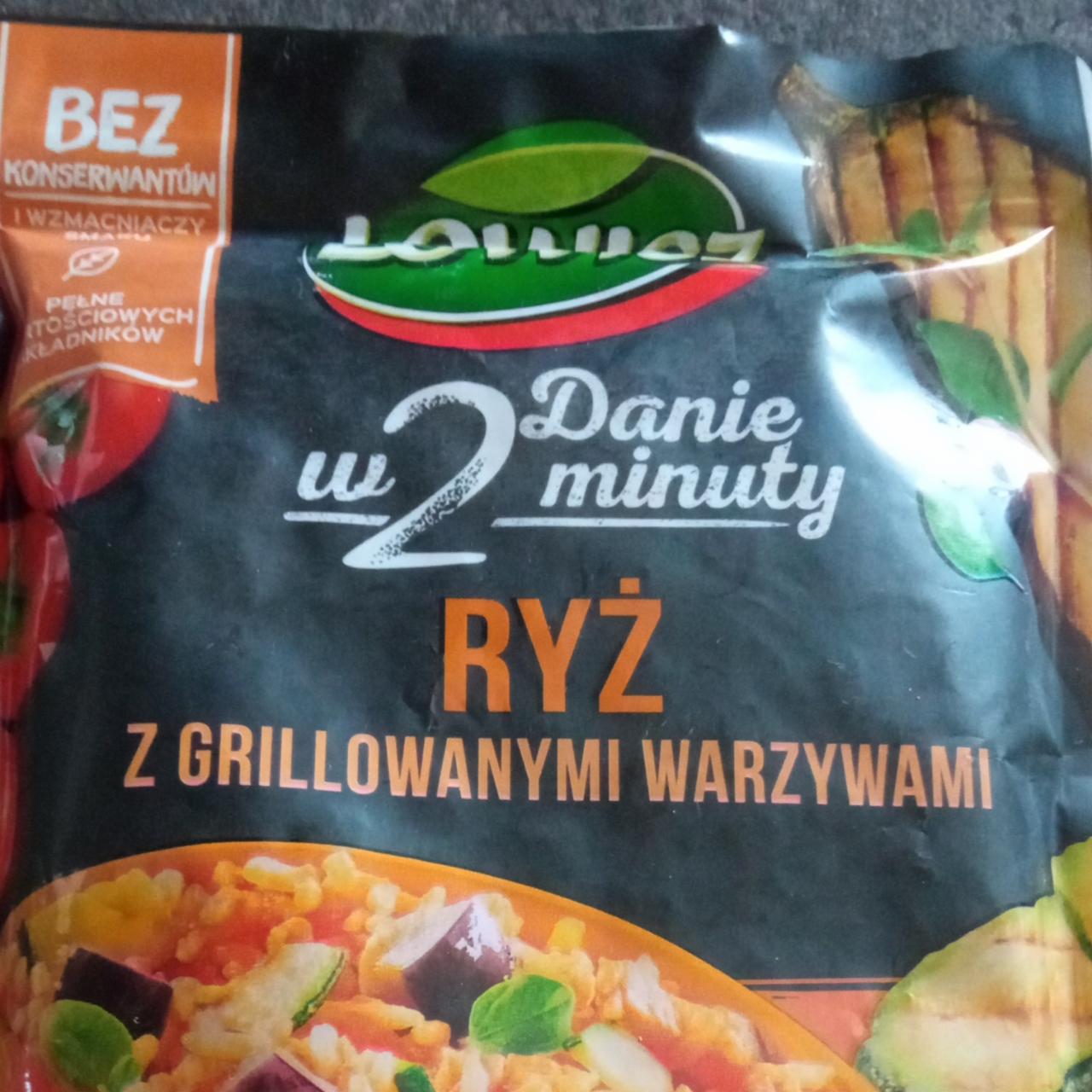 Zdjęcia - Ryż z grillowanymi warzywami Łowicz