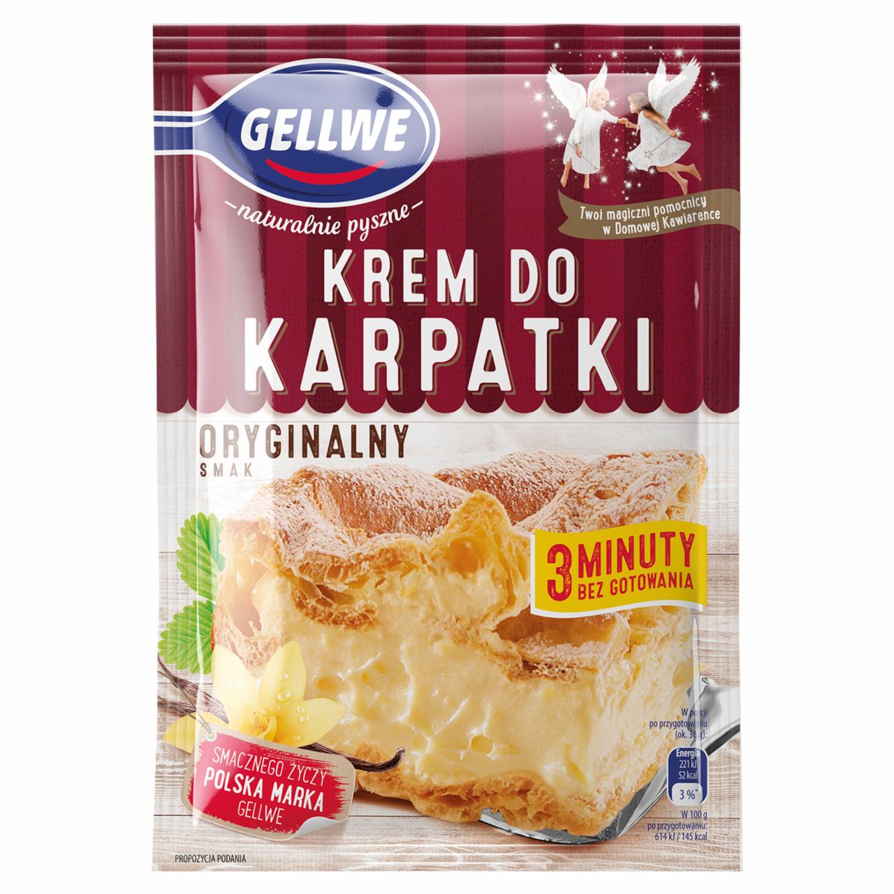 Zdjęcia - Gellwe Krem do karpatki oryginalny smak 145 g