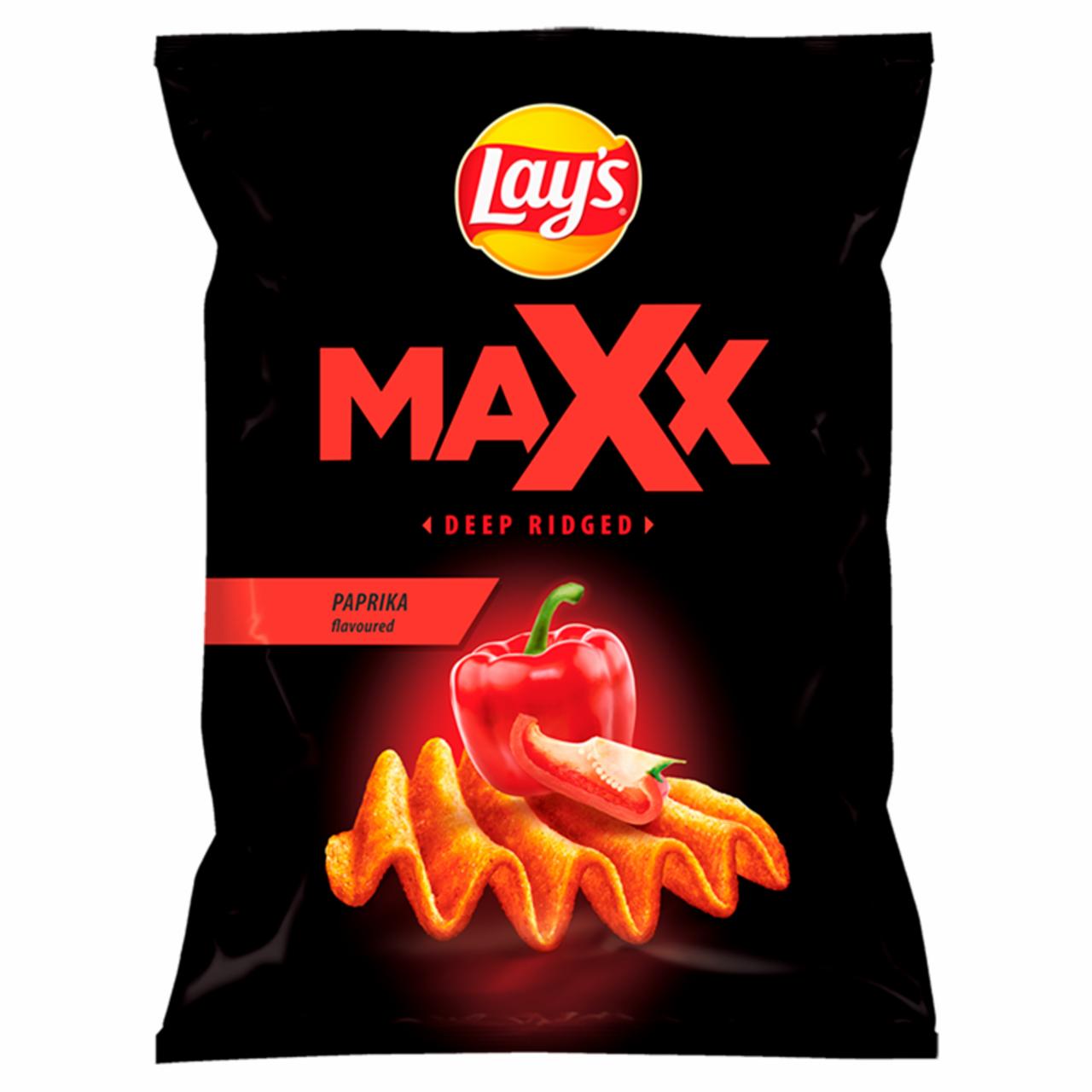 Zdjęcia - Lay's Maxx Chipsy ziemniaczane o smaku papryki 210 g