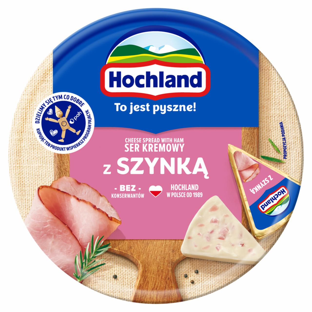 Zdjęcia - Ser kremowy z szynką w trójkącikach Hochland