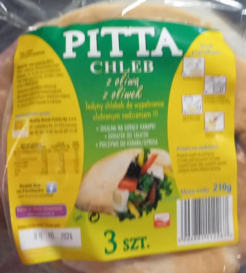 Zdjęcia - Chleb z oliwą z oliwek Pitta