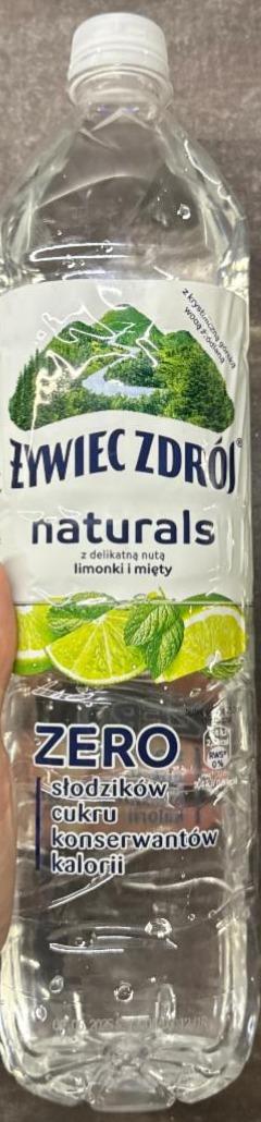 Zdjęcia - Naturals z delikatną nutą limonki i mięty Żywiec Zdrój