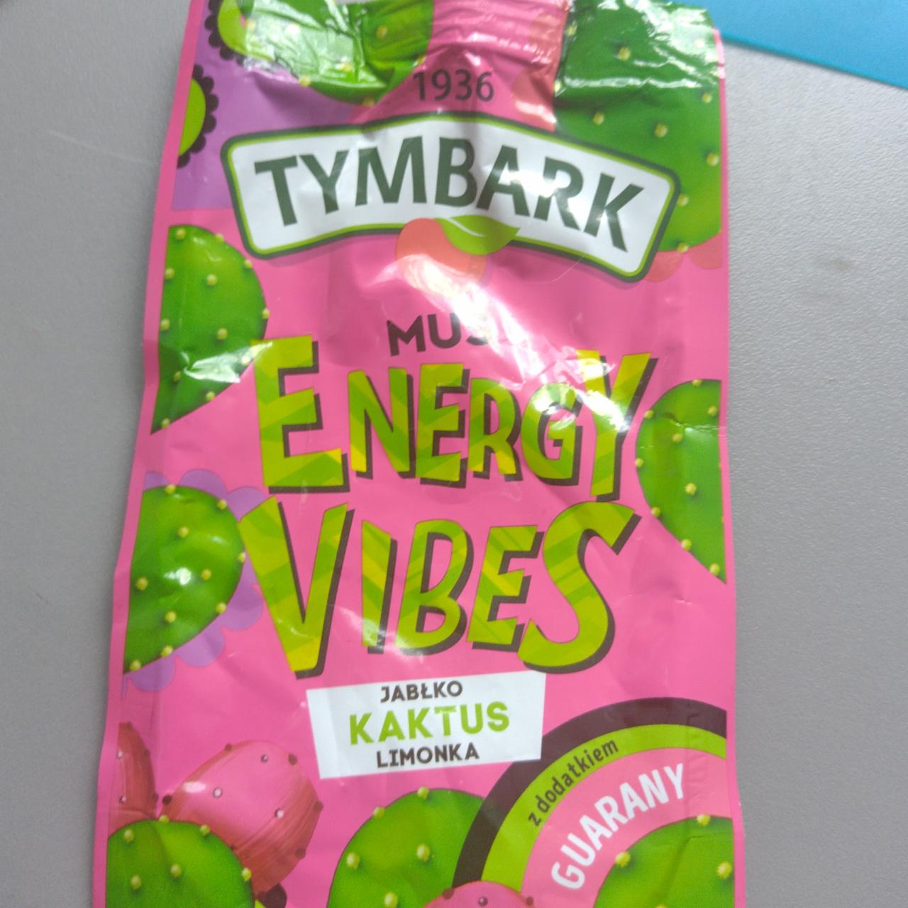 Zdjęcia - Tymbark Mus jabłko kaktus limonka 200 g