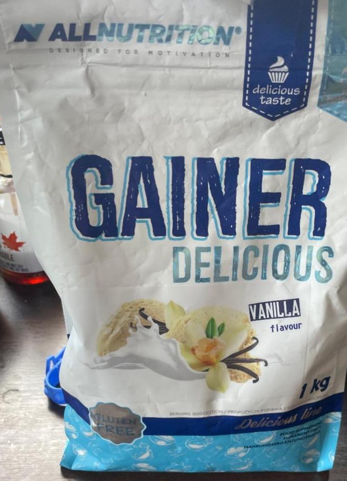 Zdjęcia - Gainer Delicious Allnutrition Vanilla