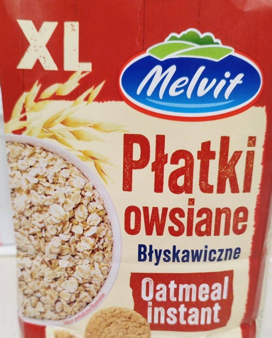 Zdjęcia - Płatki owsiane błyskawiczne xl Melvit